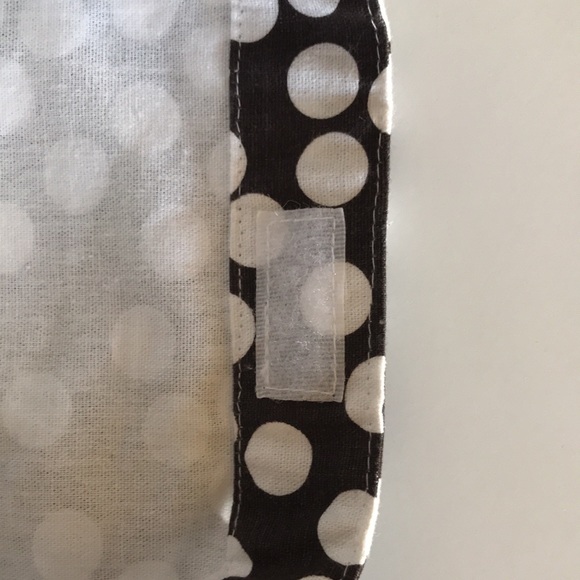 Initial “T” Brown w/White Polka-Dots Crossbody Bag - Picture 4 of 7